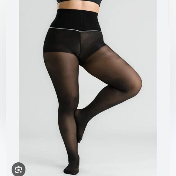 Sheertex Essential Sheer Rip-Resist‎ Tights Black NWT in packaging - Picture 4 of 8